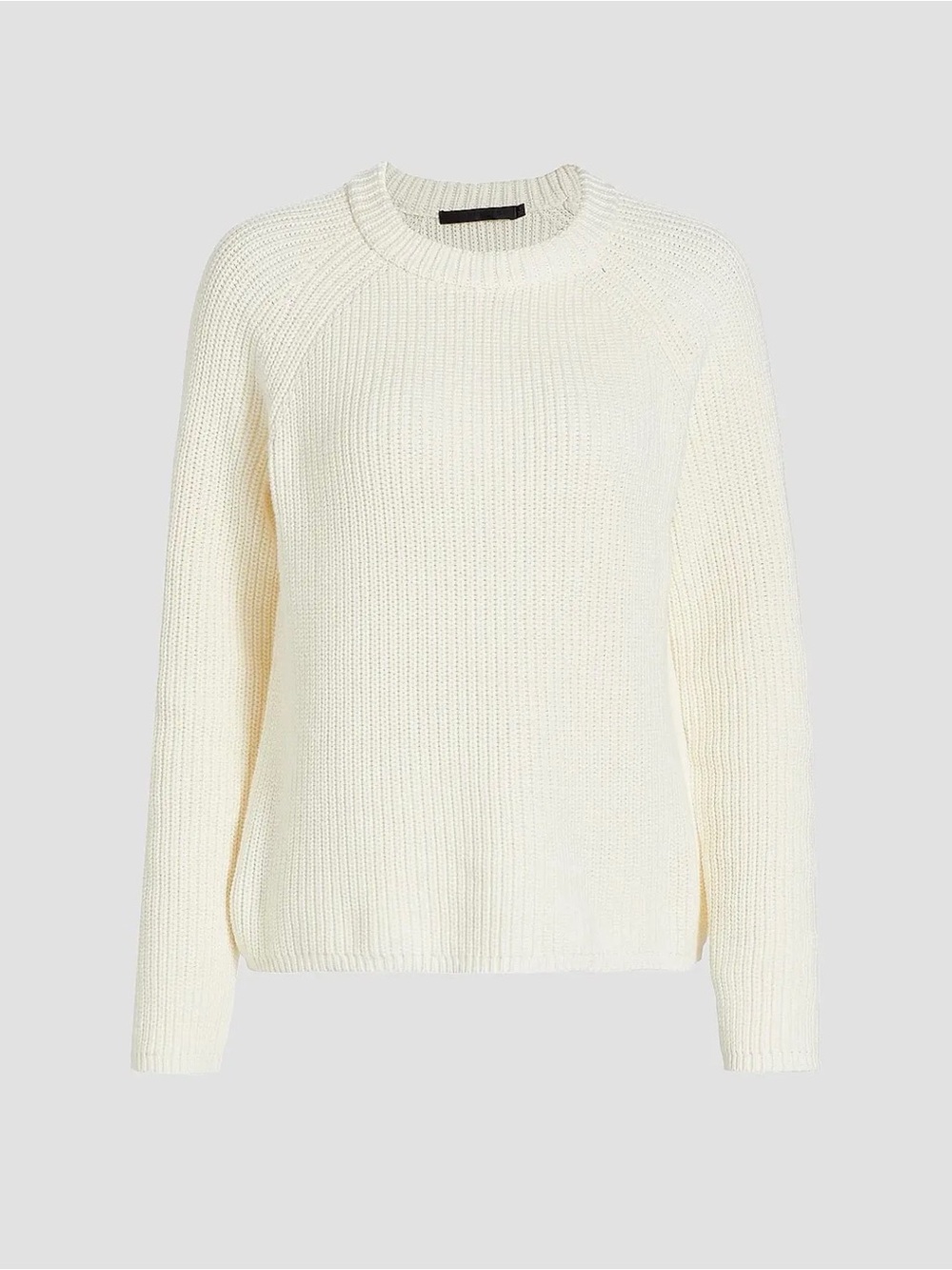 Jenni Kayne White Fisherman Sweater 100% Cotton
